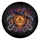 Menacing Jack-o'-Lantern Witch Hat Gothic Mist - Halloween Party Gift Spare Tire Cover - 2
