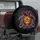 Menacing Jack-o'-Lantern Witch Hat Gothic Mist - Halloween Party Gift Spare Tire Cover - 3