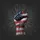 American Flag Clenched Fist - Independence Day Gift for Veterans Spare Tire Cover - 5