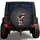 American Flag Clenched Fist - Independence Day Gift for Veterans Spare Tire Cover - 1