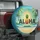ALOHA Pineapple Palm Trees Ocean Sun Island Beach Sky Scene - Tropical Adventure Gift Spare Tire Cover - 3