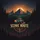 Scenic Route Compass Sunset Mountains Vintage 4x4 - Adventure Lover Gift Spare Tire Cover - 5