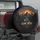 Scenic Route Compass Sunset Mountains Vintage 4x4 - Adventure Lover Gift Spare Tire Cover - 3