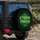 LUCKY VIBES Four-Leaf Clover Shamrock Celtic Knot - St. Patrick's Day Irish Heritage Gift Spare Tire Cover - 4