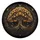 Tree of Life Celestial Cosmic Aura Stardust Organic Tendrils - Home Decor Gift Spare Tire Cover - 2