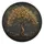 Tree of Life Golden Leaves Bronze Vines - Home Decor Gift for Nature Lover Spare Tire Cover - 2