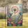 Heavenly Dandelion Hummingbird Butterfly Floral Garden - Memorial Sympathy Gift Garden Flag - 1