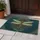 Art Nouveau Dragonfly Flourish Medallion - Home Decor Gift Doormat - 5
