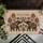 Black Elephant WELCOME Floral Paisley - Home Decor Gift for Elephant Lover Doormat - 6