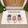 FREEDOM Text Patriotic Popsicles - Independence Day Gift for Veterans Doormat - 1