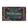 Golden Welcome Hydrangea Lavender Rustic Wood Stone - Farmhouse Home Decor Doormat - 3