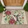 Hummingbird Floral Botanical - Wildlife Lover Home Decor Gift Doormat - 1