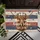 Highland Cow Floral Wreath Patriotic Stars - Independence Day Home Decor for Veterans Doormat - 6