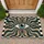 Celestial Eye Wavy Lines Checkerboard Stars - Mystical Home Decor Gift Doormat - 1