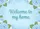 Welcome Home Phrase Hydrangea White Blossom Green Leaf Floral - Home Decor Gift Doormat - 7