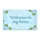 Welcome Home Phrase Hydrangea White Blossom Green Leaf Floral - Home Decor Gift Doormat - 3