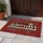 Merry Christmas Snowflake Pine Holly Berries - Rustic Farmhouse Christmas Decor Doormat - 5