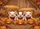 Baby Pigs Plaid Bow Jack-o'-Lanterns - Halloween Farmhouse Decor Doormat - 7