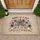 Gingham Star Patriotic Stars Happy 4th of July Banner - Farmhouse Home Decor for Veterans Doormat - 1
