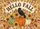 Hello Fall Pumpkins Crow Sunflowers Autumn Leaves Berries - Fall Home Decor Doormat - 7