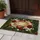 Rococo Gilded Welcome Frame with Roses Daisies - Home Decor Gift for Homeowners Doormat - 5