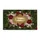 Rococo Gilded Welcome Frame with Roses Daisies - Home Decor Gift for Homeowners Doormat - 3