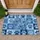 Paw Print Mosaic Patchwork - Home Decor Gift for Pet Owners Doormat - 1