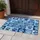 Paw Print Mosaic Patchwork - Home Decor Gift for Pet Owners Doormat - 5