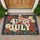 4th of July American Flag Poppies Daisies - Home Decor Gift for Party Hosts Doormat - 1
