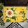 HELLO Sunshine Sunflower Bee Meadow Flowers - Rustic Farmhouse Decor Gift Doormat - 6