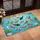 Diverse Koi Fish Lotus Lily Pads Pond Water Scene - Home Decor Gift for Nature Lover Doormat - 4