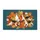 Playful Beagle Dogs Autumn Leaves Berries Flowers Home Decor Gift for Dog Lover Doormat - 3