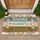 Grateful Thankful Blessed Rustic Botanical - Farmhouse Decor Gift Doormat - 1
