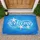 Welcome Script Starfish Ocean Waves Coastal Entryway Home Decor Gift Doormat - 1