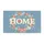 Farmhouse HOME Heart Floral Wreath Green Leaves Berries Paw Prints - Home Decor Gift Doormat - 3