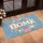 Farmhouse HOME Heart Floral Wreath Green Leaves Berries Paw Prints - Home Decor Gift Doormat - 4