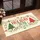 Rustic Christmas Trees Holly Berries Holiday Joy Text - Christmas Home Decor Doormat - 4