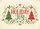 Rustic Christmas Trees Holly Berries Holiday Joy Text - Christmas Home Decor Doormat - 7