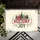 Holiday Joy Christmas Trees Stars Snowflakes Berries - Festive Winter Holiday Home Decor Doormat - 6