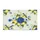 Lemons Blue Flowers Songbirds Geometric Lattice - Home Decor Gift for Garden Lover Doormat - 3