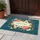 WELCOME Ornate Banner Peonies Poppies Daisies Floral Field - Everyday Welcome Doormat - 5