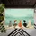 Five Diverse Cats Serene Botanical Garden Landscape Scene - Home Decor Gift for Cat Lovers Doormat - 6