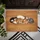 Seven Sleeping Cats Corgi Rabbit on Rustic Wood Floor - Pet Lover Home Decor Gift Doormat - 6