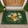 Stylized Birds Chrysanthemum Daisy Autumn Berries - Autumn Home Decor Gift for Bird Lover Doormat - 1
