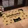 Black Cats Welcome Happy to See You Paw Prints Heart Warm Tan - Home Decor Gift for Cat Lover Doormat - 4