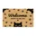 Black Cats Welcome Happy to See You Paw Prints Heart Warm Tan - Home Decor Gift for Cat Lover Doormat - 3