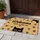 Black Cats Welcome Happy to See You Paw Prints Heart Warm Tan - Home Decor Gift for Cat Lover Doormat - 5