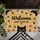 Black Cats Welcome Happy to See You Paw Prints Heart Warm Tan - Home Decor Gift for Cat Lover Doormat - 6