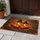 Orange Pumpkins Black Lanterns Autumn Foliage - Fall Home Decor Gift Doormat - 5