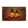 Orange Pumpkins Black Lanterns Autumn Foliage - Fall Home Decor Gift Doormat - 3